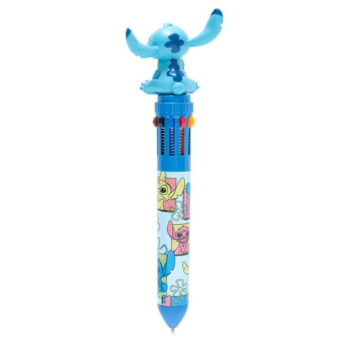 ERIK Boligrafo 3D 10 colores Stitch Disney Topper PVC ERIK Boligrafo 3D 10 colores Stitch Disney Topper PVC