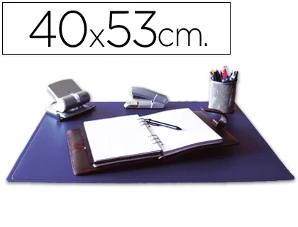 Q-connect Vade sobremesa azul polipropileno 40x53 cm Q-connect Vade sobremesa azul polipropileno 40x53 cm