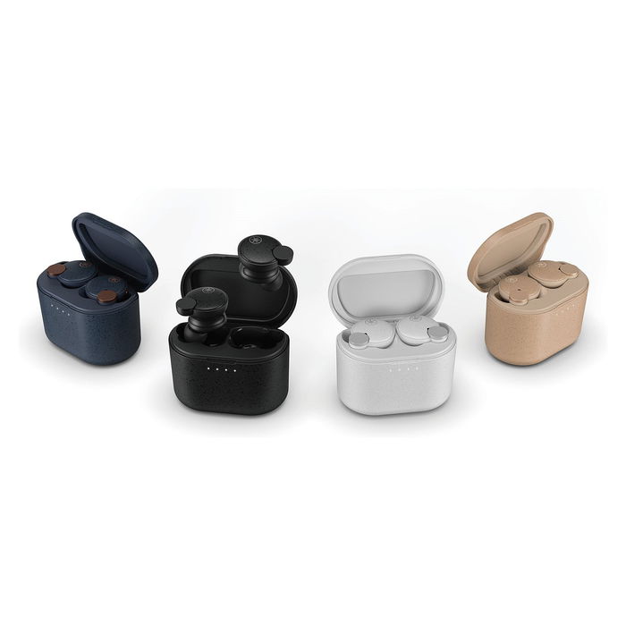 Yamaha TW-E7B Auriculares True Wireless con Cancelación de Ruido Activo, Negro