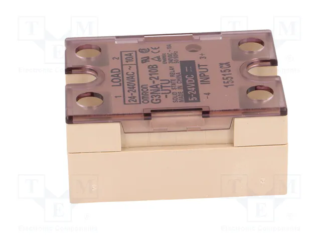 OMRON G3NA-210B-5-24 Relé de estado sólido monofásico 10A 24-240VAC