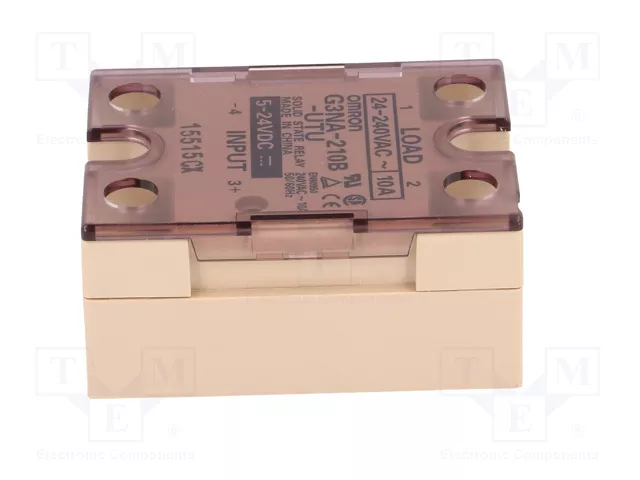 OMRON G3NA-210B-5-24 Relé de estado sólido monofásico 10A 24-240VAC