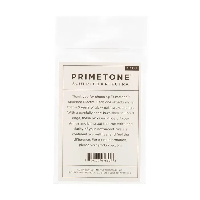 Dunlop Púas Primetone Standard Grip 1,0 mm (Pack de 3)