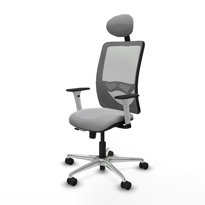 PIQUERAS Y CRESPO Silla de oficina Zulema con mecanismo Sincro/Traslack Gris PIQUERAS Y CRESPO Silla de oficina Zulema con mecanismo Sincro/Traslack Gris