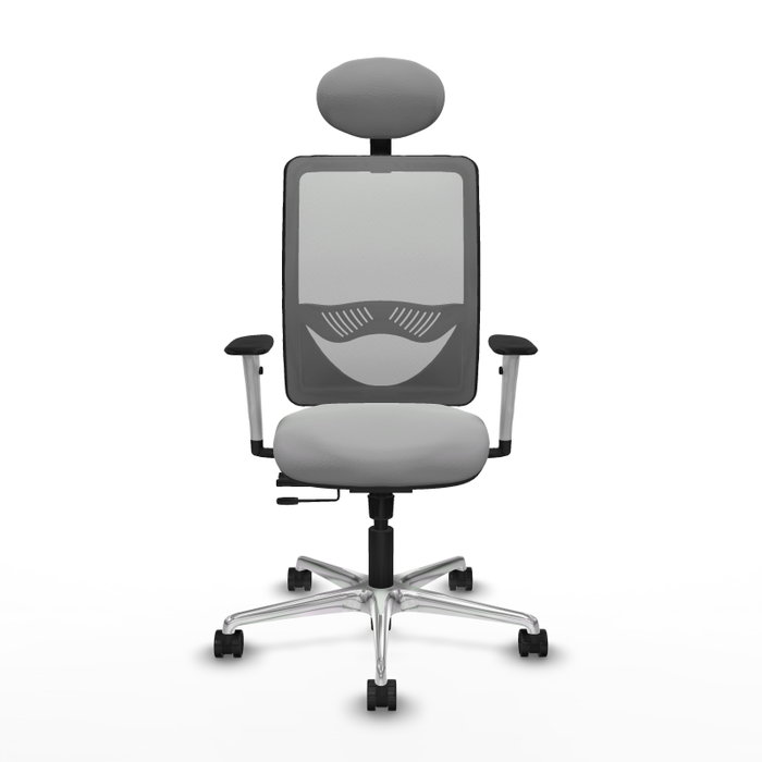 PIQUERAS Y CRESPO Silla de oficina Zulema con mecanismo Sincro/Traslack Gris PIQUERAS Y CRESPO Silla de oficina Zulema con mecanismo Sincro/Traslack Gris