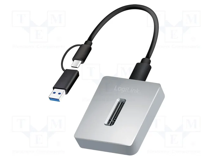 LogiLink USB 3.2 Gen2 Docking Station de 1 bahía para M.2 NVMe SSD LogiLink USB 3.2 Gen2 Docking Station de 1 bahía para M.2 NVMe SSD