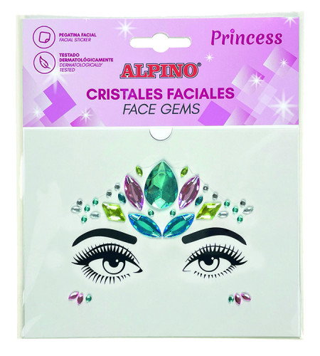 ALPINO Set de Cristales Faciales Princess