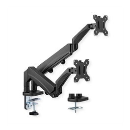 VALUE 17.99.1183 Soporte de Doble Brazo para Monitor