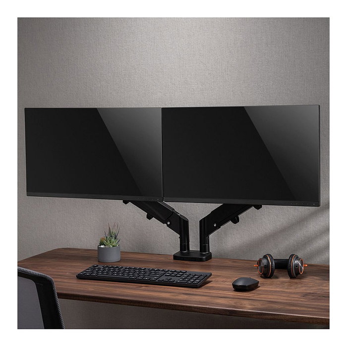 VALUE 17.99.1183 Soporte de Doble Brazo para Monitor