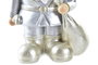 DKD Home Decor Figura de Resina Surtida de 2 Piezas para Navidad Moderna