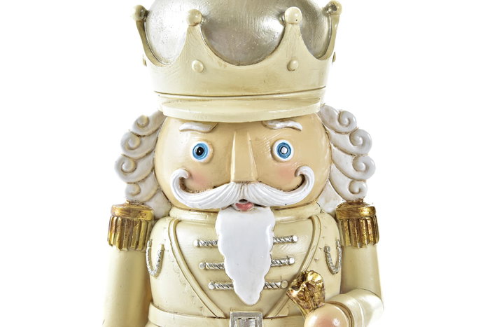 DKD Home Decor Figura de Resina Surtida de 2 Piezas para Navidad Moderna