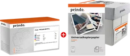 Prindo Classic XL Value Pack Negro, Cian, Magenta, Amarillo y Blanco