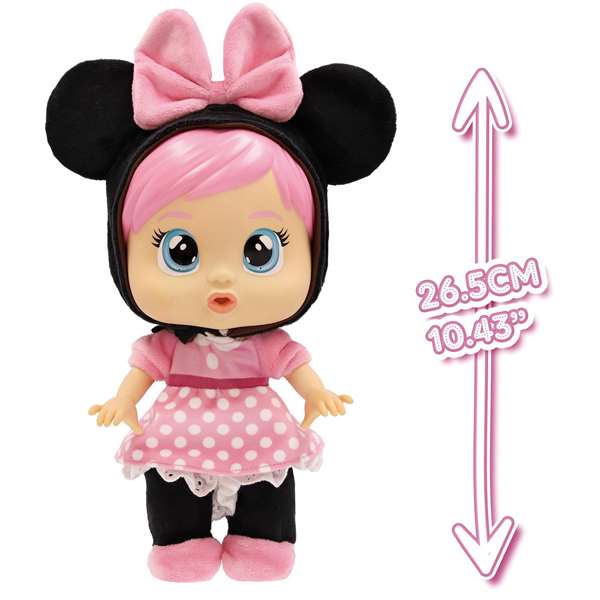 Imc Toys Muñeco Bebé Llorón Loving Care Disney W2 Minnie 27,4 Cm