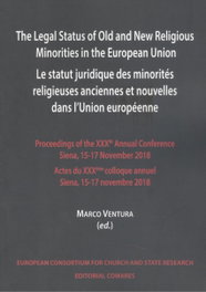 COMARES, THE LEGAL STATUS OF OLD AND NEW RELIGIOUS MINORITIES IN THE EUROPEAN UNION