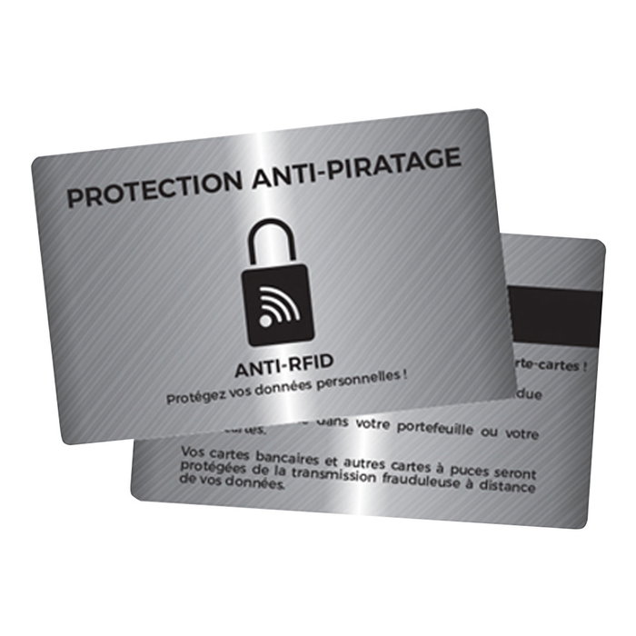 Be Mix Funda Antipirateo RFID Tarjeta Aluminio 5.5x8.6 cm Protección Datos