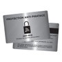 Be Mix Funda Antipirateo RFID Tarjeta Aluminio 5.5x8.6 cm Protección Datos