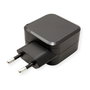 VALUE Cargador USB Tipo C PD 45W con Enchufe Europeo Negro