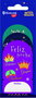 Bismark 333589 Pack 6 Etiquetas Adhesivas Reyes Magos 6x16.5 cm