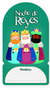 Bismark 333589 Pack 6 Etiquetas Adhesivas Reyes Magos 6x16.5 cm