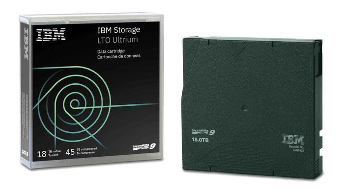 IBM LTO Ultrium 9 02XW568 Verde IBM LTO Ultrium 9 02XW568 Verde