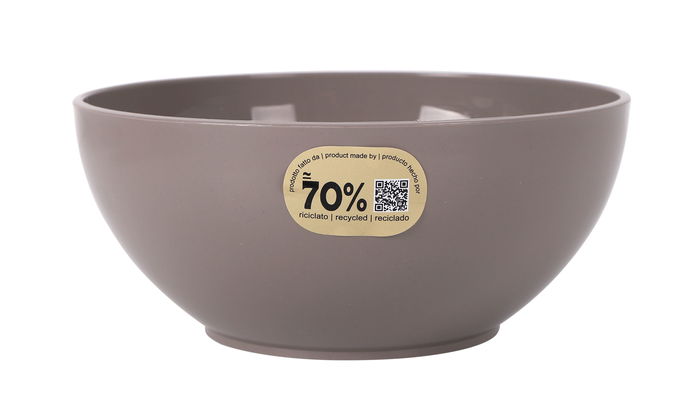 Dem Bol Inside 1500 cc / 1.5L, Bol para Ensalada o Comida, Diámetro 20 cm, 20x20x8.5 cm (16 Unidades)