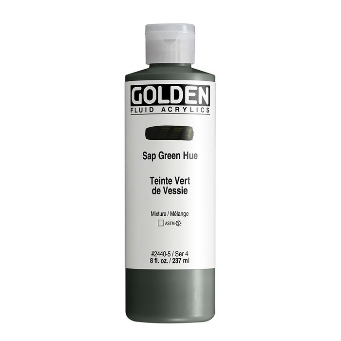 Golden Fluid Colores Acrílicos Verde Savia 237 ml Golden Fluid Colores Acrílicos Verde Savia 237 ml