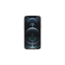 OtterBox Symmetry Clear Carcasa Trasera Protectora para Apple iPhone 12 / iPhone 12 Pro - Transparente, Tecnología DROP+, A Prueba de Caídas, Compatible con Qi