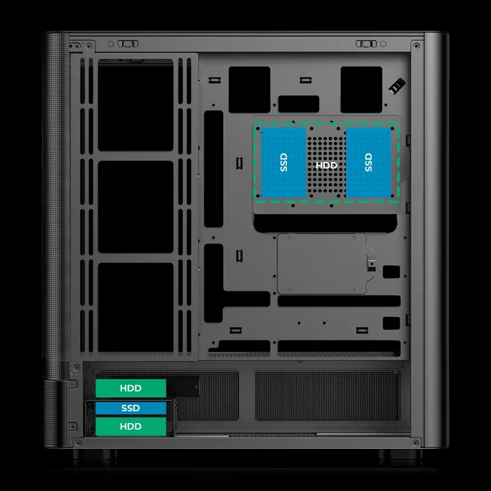 Abysm Danube Sava H500 II Negro