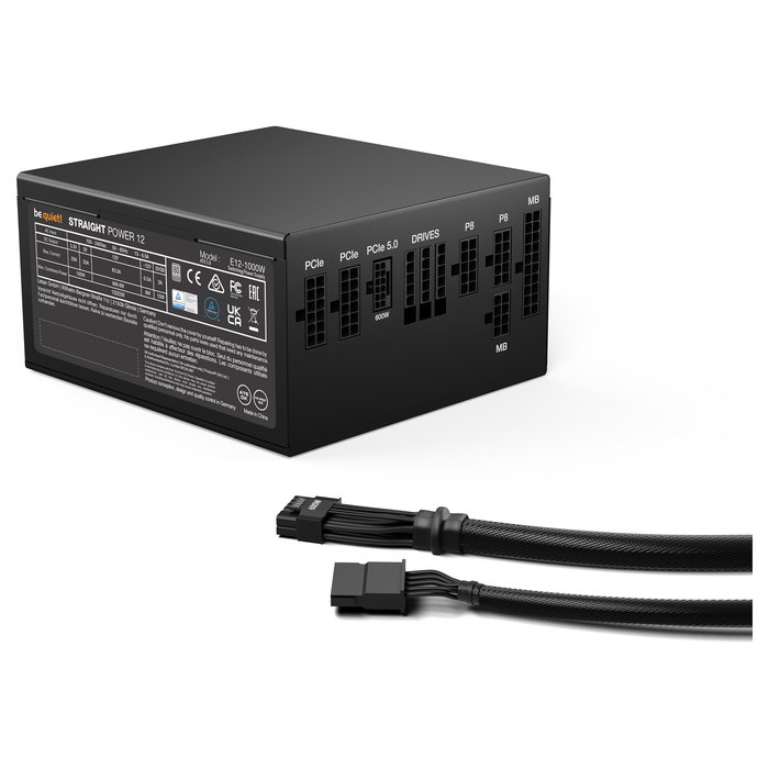 be quiet! BN338 Fuente de Alimentación 1000W 80+ Platinum Straight Power 12 Modular ATX 3.1