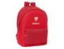 Safta Mochila Doble Sevilla F.C. para Portátil 15,6 Pulgadas con USB y Resistente al Agua
