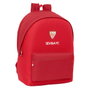 Safta Mochila Doble Sevilla F.C. para Portátil 15,6 Pulgadas con USB y Resistente al Agua