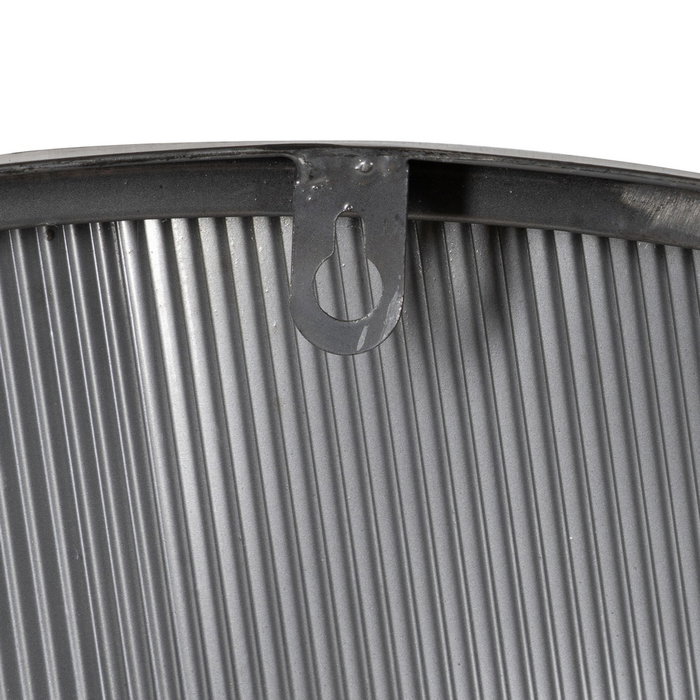 Reloj Pared Negro Dm-Metal 80 X 2,50 X 80 cm Reloj Pared Negro Dm-Metal 80 X 2,50 X 80 cm