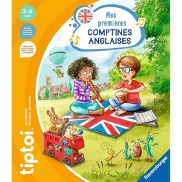 Ravensburger Tiptoi Libro interactivo Mis primeras rimas infantiles en inglés 3 años 13099011 RAV9783380990116