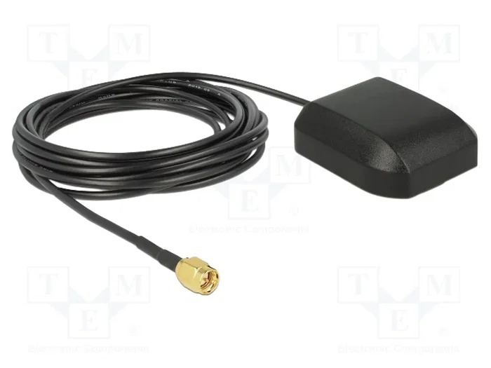 Navilock NL-281GG Antena GNSS GLONASS+GPS con Conector SMA y Cable de 3 m