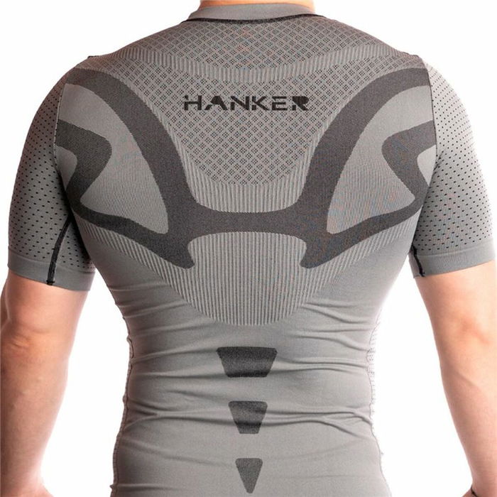 Camiseta de Manga Corta Hombre Hanker Yod Gris