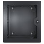 APC NetShelter WX 13U Bastidor de Pared Vented Front - Bastidor Rack 13U para Montaje en Pared, Frontales Ventilados, Acero, Negro