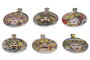 DKD Home Decor Imanes Sicilia 2024 Dorado 6 Surt.