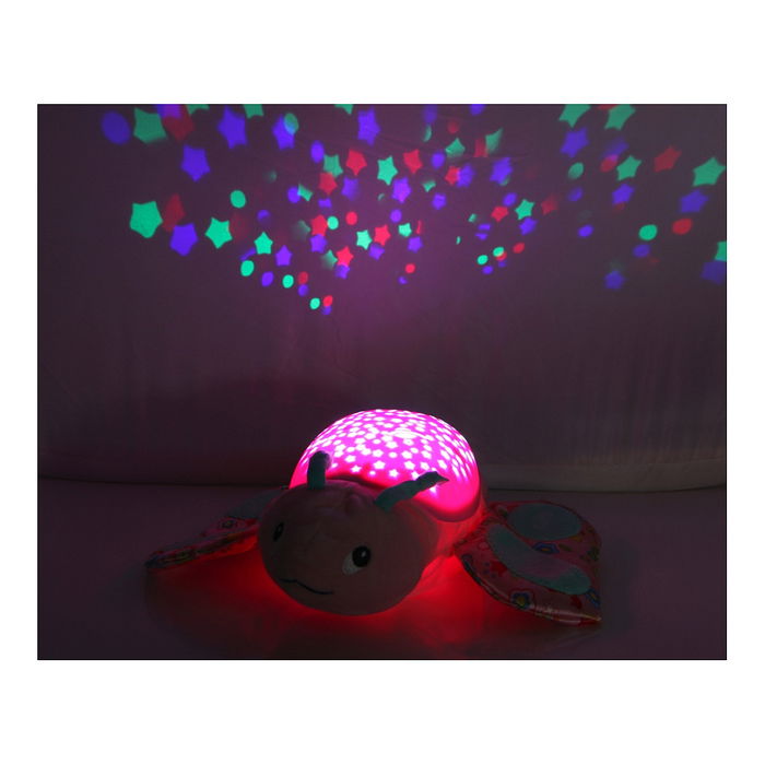Jamara Dreamy Butterfly LED Proyector de Luces Estrellas Multicolor con Apagado Automático para Niños, 260x280x100 mm
