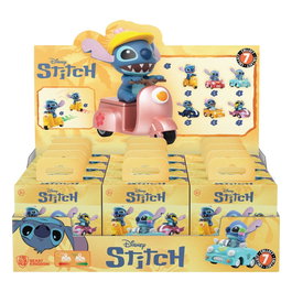 YuMe Toys Lilo & Stitch Vehículos de Cuerda con Figuras Zoom Hero Stitch Surtido Blind Box