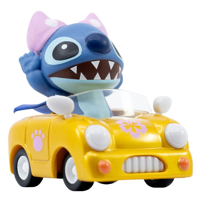 YuMe Toys Lilo & Stitch Vehículos de Cuerda con Figuras Zoom Hero Stitch Surtido Blind Box