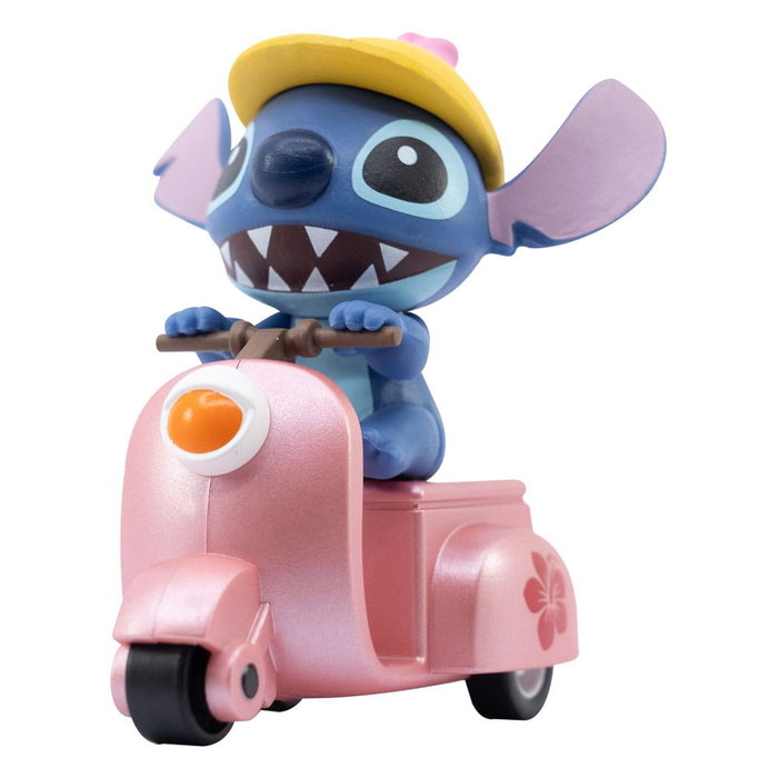 YuMe Toys Lilo & Stitch Vehículos de Cuerda con Figuras Zoom Hero Stitch Surtido Blind Box