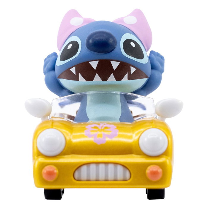 YuMe Toys Lilo & Stitch Vehículos de Cuerda con Figuras Zoom Hero Stitch Surtido Blind Box