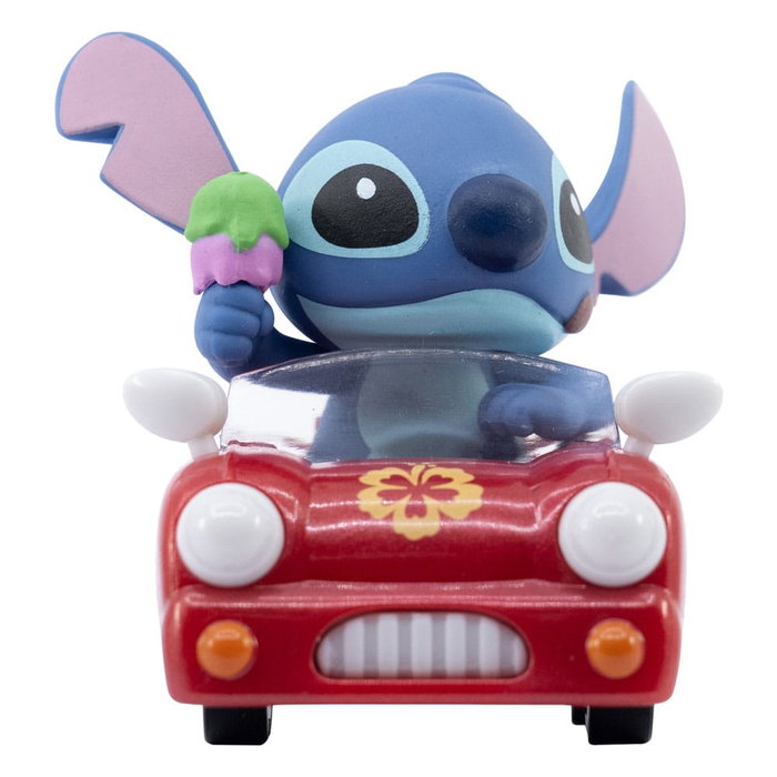 YuMe Toys Lilo & Stitch Vehículos de Cuerda con Figuras Zoom Hero Stitch Surtido Blind Box