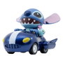 YuMe Toys Lilo & Stitch Vehículos de Cuerda con Figuras Zoom Hero Stitch Surtido Blind Box