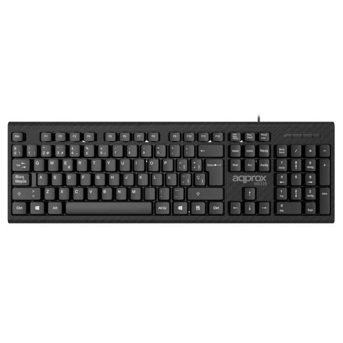 Approx Teclado Universal MX225 Negro USB