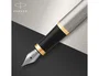 Parker Pluma IM Core Metal Cepillado GT