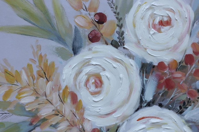 DKD Home Decor Cuadro Lienzo MDF Flores Surtido de 2 Unidades 80x80 cm DKD Home Decor Cuadro Lienzo MDF Flores Surtido de 2 Unidades 80x80 cm