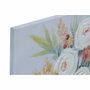 DKD Home Decor Cuadro Lienzo MDF Flores Surtido de 2 Unidades 80x80 cm