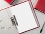 Liderpapel Recambio de papel A5 100 hojas 100g liso doble margen 6 taladros