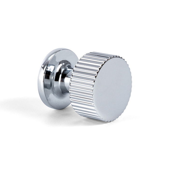 SYSTEM Pomo Gera Ø26 Aluminio Acabado Cromo para Mobiliario