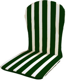 Cojín Monobloc Alto Verde/Blanco 95x42x2.5cm